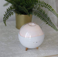 Veilleuses à Led électriques humidificateur d'air brume d'arôme en forme de nuage humidificateur de nuage de pluie et diffuseur d'huile