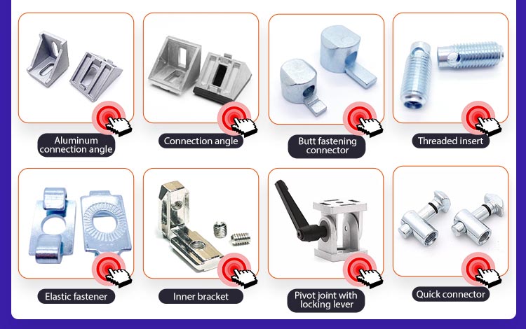 Hardware Fasteners 304 Stainless Steel M8 M6 T Head Track Bolt For Aluminium Profile