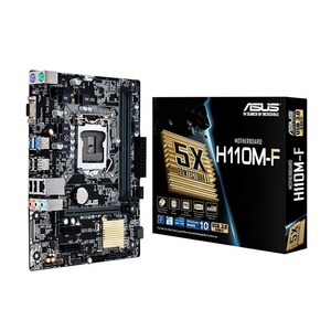 Carte mère <span class=keywords><strong>ASUS</strong></span> Intel H110M-F d'occasion avec 32 Go de DDR4 LGA1151 MATX Carte mère de jeu <span class=keywords><strong>ASUS</strong></span> H110 - Product Image 1