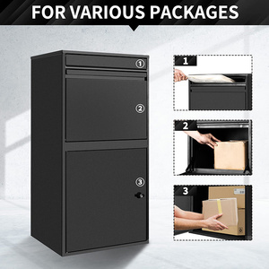 กล่องรับพัสดุอัจฉริยะ JH-Mech Superior Security Versatile Mount Locking Mail สำหรับใช้งานรับจดหมายและพัสดุ - Product Image 2