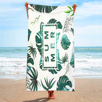 GEOMETRY Spring Beach Towels Quick Dry Microfiber Cloth Summer Dish Towels Drying Premium Abstract Pattern Swimming Bath Towel