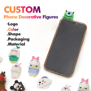OEM Factory Custom Case per telefono Topper Figure PVC accessori per decorazione 3D Silicone sdraiato bambola Mini Figurine giocattoli - Product Image 5