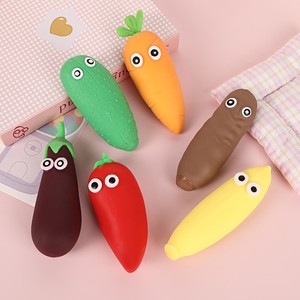 ของเล่นบีบผักจำลองแบบต่างๆ บีบแล้วคืนรูปช้าๆ ของเล่นคลายเครียด ขายส่ง - Product Image 1