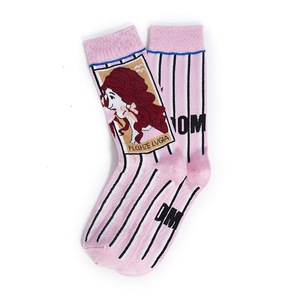 Chaussettes en coton doux respirantes personnalisées pour femmes et couples, tendance printemps-automne, décontractées et polyvalentes - Product Image 4
