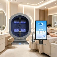 Salon Full Face Scanner Testing Ai Skin Analyzer Machine Scalp Analyzer Handle Desktop Facial Diagnostic Instrument
