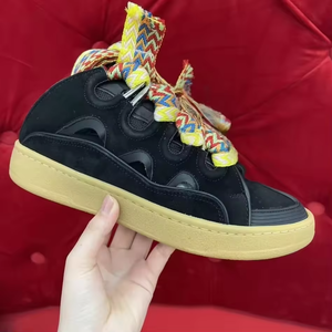 Zapatillas de lujo de moda 2026 para hombre y mujer, con cordones, que aumentan la altura, informales, para correr y caminar, de marcas de diseñador, estilo chunky. - Product Image 5