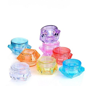 Boîte de rangement de décoration d'ongles, conteneur de crème cosmétique en plastique PS, Mini strass, perles, pièces, 3g <span class=keywords><strong>5g</strong></span> - Product Image 3