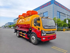 Camión de Limpieza de Fosas Sépticas y Desatascador de Alcantarillado Automático Diésel DF Nuevo, Capacidad de 10 Toneladas, Emisión EURO 5, 251-350HP, 6x4 - Product Image 3