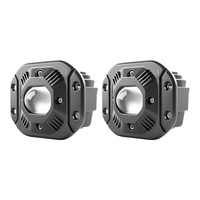 Projecteur LED 5 pouces RVB à montage encastré pour pare-chocs avant, idéal pour véhicules tout-terrain, SUV et camions