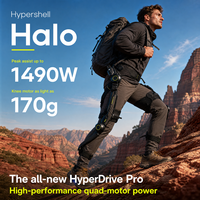 Exosquelette motorisé Kinematic Hypershell Halo avec quatre actionneurs pour les hanches et les genoux, permettant des ascensions en extérieur sans effort