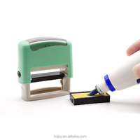 Encre à séchage rapide pour tampon auto-encreur Flash d'impression sur tissu de 28ml pour tampon encreur brillant