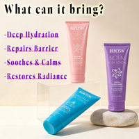 Lotion corporelle nourrissante de luxe qualité spa avec huiles de rose et d'argan pour les soins haut de gamme des centres de bien-être