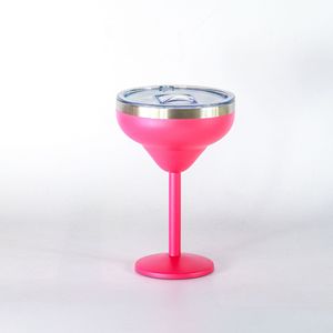 Double Wall Stainless Steel Martini Glass 201-300ml With Lid For Cocktail Party Use - Product Image 2