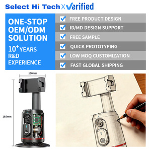 Nuevo Estabilizador de Gimbal con Seguimiento Facial Automático Q02 2025, Soporte para Teléfono con Rotación de 360°, Palo <span class=keywords><strong>Selfie</strong></span> con IA, Control Remoto/WiFi - Product Image 4