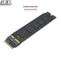 NGFF M.2 Key-M antarmuka ke 12 + 16PIN kartu adaptor konektor 2280 22110 untuk 2013 2014 2015 2016 2017 asli Macbooks NVME SSD