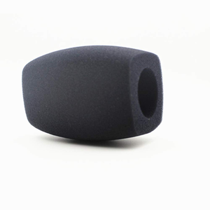 LOGO Print <b>Mic</b> Foam Box Big <b>Wireless</b> Microphone Noise Reduction Windproof Sponge Cap Vlog Interview Live Podcast <b>Mic</b> Foam Cover - Product Image 4