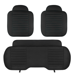 Quattro stagioni materiale in pelle Amazon Cross-Border tre pezzi Set completo cuscino sedile auto con basso MOQ - Product Image 5