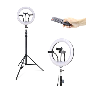 Luce ad anello fotocamera per telefono cellulare Live Streaming Desktop treppiede <span class=keywords><strong>Mini</strong></span> treppiede da tavolo portatile - Product Image 3
