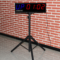 Timer Gym Profesional Nirkabel LED Digital untuk Latihan