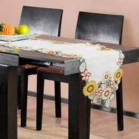 Pivots — broderie de couleur de tournesol, style rustique, décoration pour mariage, chemin de table, princesse, été