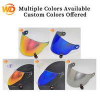 Nouvelle lentille photochromique pour visière de casque Bullitt, design plat, écran de lunettes de casque, anti-UV, anti-buée, résistant aux rayures, à dégagement rapide