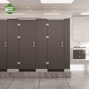 Cartmay <span class=keywords><strong>HPL</strong></span> rắn Phenolic nhà vệ sinh gian hàng phân vùng hệ thống nhà vệ sinh nhà vệ sinh phân vùng buồng - Product Image 1