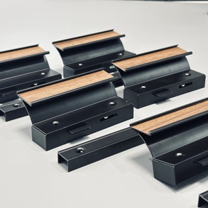 <span class=keywords><strong>Serratura</strong></span> in Alluminio Estruso Nero dal Design Moderno <span class=keywords><strong>per</strong></span> Porte Scorrevoli da Patio, Hardware Made in China - Product Image 5