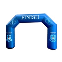 Arche Gonflable Publicitaire pour Événements Sportifs en Plein Air, Porte d'Entrée/Départ, Écologique, Logo Personnalisé en Couleur