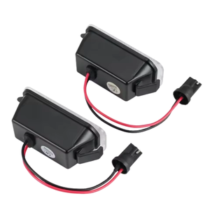 Luce targa a LED per Ford Fiesta Focus Kuga Mondeo Galaxy Ecosport Ranger <span class=keywords><strong>Explorer</strong></span> 6000K <span class=keywords><strong>bianco</strong></span> 18SMD lampada a LED - Product Image 2