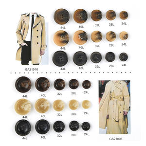 Bottoni da cucire in resina a buon mercato, - Product Image 2