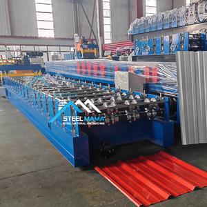 เครื่องม้วนแผ่นหลังคาทรงสี่เหลี่ยมคางหมูผลิตภาพสูงจากอเมริกา - Product Image 3