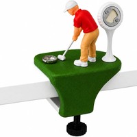 Ouvre-bouteille imprimé en 3D sur le thème du golf, ouvre-bouteille à pince de table en PLA écologique avec figurine de joueur de golf, cadeau amusant pour les amateurs de golf