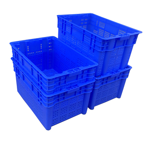 Stackable Bins Vegetables Crates Plastic Stackable Mesh Stackable Moving Bins Fruit Vegetables Crates Plastic