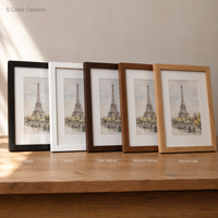 HOMCO Grosir Bingkai Foto Poster Klasik Modern Ramah Lingkungan dari MDF Ukuran 8x10 5'' 6'' 7'' 8'' 10'' A4 A3 A5 A2