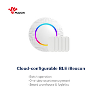 El Kit de administrador de etiquetas conectable del sistema de gestión de inventario de almacén inteligente IIoT incluye Etiqueta de activos Bluetooth y puerta de enlace Ble