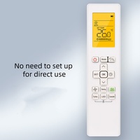 Convient pour la télécommande de climatisation Midea RG10X1 (G2HS)/BGEF CAN ICES-3 (B)/NMB