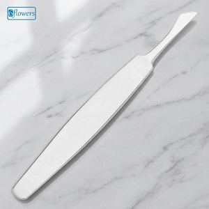 มีดดันหนังกำพร้าสแตนเลสปลายด้านเดียวเครื่องมือทำเล็บ - Product Image 3