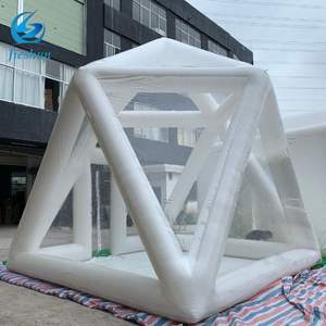 Tente transparente <span class=keywords><strong>de</strong></span> <span class=keywords><strong>camping</strong></span> en forme <span class=keywords><strong>de</strong></span> diamant personnalisée, tente transparente <span class=keywords><strong>de</strong></span> <span class=keywords><strong>jardin</strong></span> gonflable à bulles pour les ventes - Product Image 2