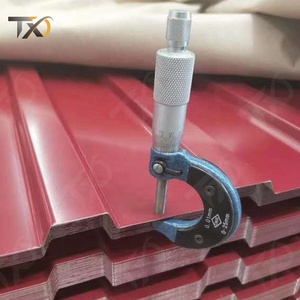 Venta al por mayor Aisi Ppgi corrugado Ibr techado hoja de metal 10 <span class=keywords><strong>metros</strong></span> con corte doblado y servicios de procesamiento de soldadura - Product Image 3