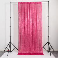 Rideau de fond en sequins or rose 10*10FT, toile de fond photographique, rideaux scintillants, tissu de fond pour la décoration de mariage et de fête