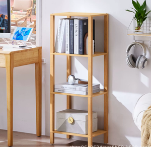 Estante de almacenamiento de bambú de esquina de 3 niveles, estante de inodoro multifuncional para baño, sala de estar, vajilla y herramientas, técnicas de laca - Product Image 2