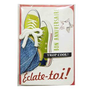 Customized Factory Invitation Card with French Handmade 3D Envelope Packaging Personalized Gift for Wedding Celebrate