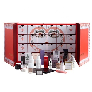 Rouge Cosmétiques Tiroir Carton Calendrier De L'<span class=keywords><strong>avent</strong></span> Boîte Personnalisée Avec Logo Estampé - Product Image 2