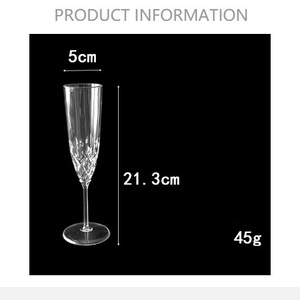 <span class=keywords><strong>Verres</strong></span> <span class=keywords><strong>à</strong></span> champagne transparents <span class=keywords><strong>à</strong></span> <span class=keywords><strong>pied</strong></span> haut de 4 oz, <span class=keywords><strong>verres</strong></span> <span class=keywords><strong>à</strong></span> <span class=keywords><strong>vin</strong></span> en plastique pour les rassemblements, les dîners, les fêtes, <span class=keywords><strong>verres</strong></span> <span class=keywords><strong>à</strong></span> <span class=keywords><strong>vin</strong></span> rouge jetables - Product Image 3