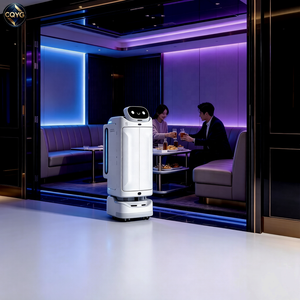 <span class=keywords><strong>Robot</strong></span> de livraison autonome de restauration à haute capacité, charge utile de 30 kg, stockage de 90 L, navigation laser, contrôlé par application, Pudu Swiftbot <span class=keywords><strong>Neo</strong></span> - Product Image 4