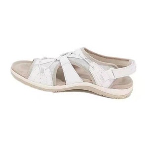 Sandalias de verano 2021 para mujer, nueva <span class=keywords><strong>cabeza</strong></span> redonda, transpirables, informales, planas, para playa, para mujer, talla grande con amortiguación para comercio exterior - Product Image 6