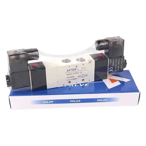 วาล์วลม Airtac 4V330C-10 4V230C-08 4V430C-15 วาล์วโซลินอยด์ 3 ตำแหน่ง 5 ทาง วาล์วลมควบคุมทิศทาง โครงสร้างควบคุมแบบไพโลต OEM - Product Image 2