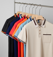 Chemises Polo Personnalisées pour Restaurants et Hôtels, Uniformes de Serveurs et Employés d'Accueil, Impression de Logo, Prix Compétitifs, Vente Directe d'Usine