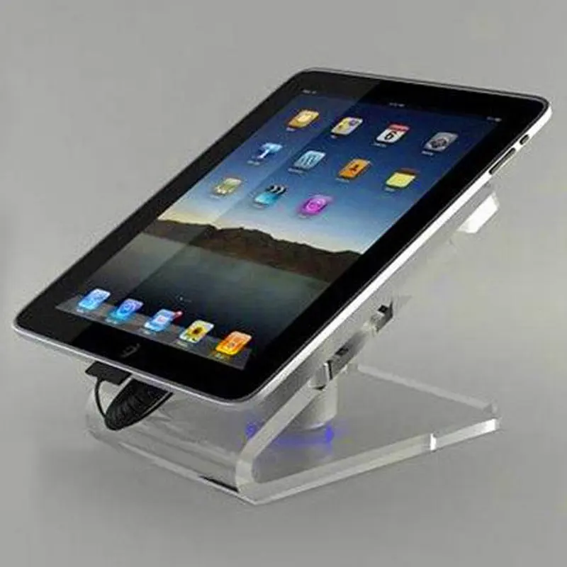 Fabrikant Custom Counter Top Crystal Clear Acryl Ipad Display Stand Rek Voor Winkel