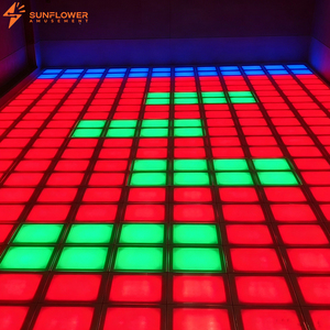 Dalles de sol interactives pour centre commercial et de divertissement, jeu de marelle à carrés sauteurs, avec changement de couleur RGB, prix usine - Product Image 4
